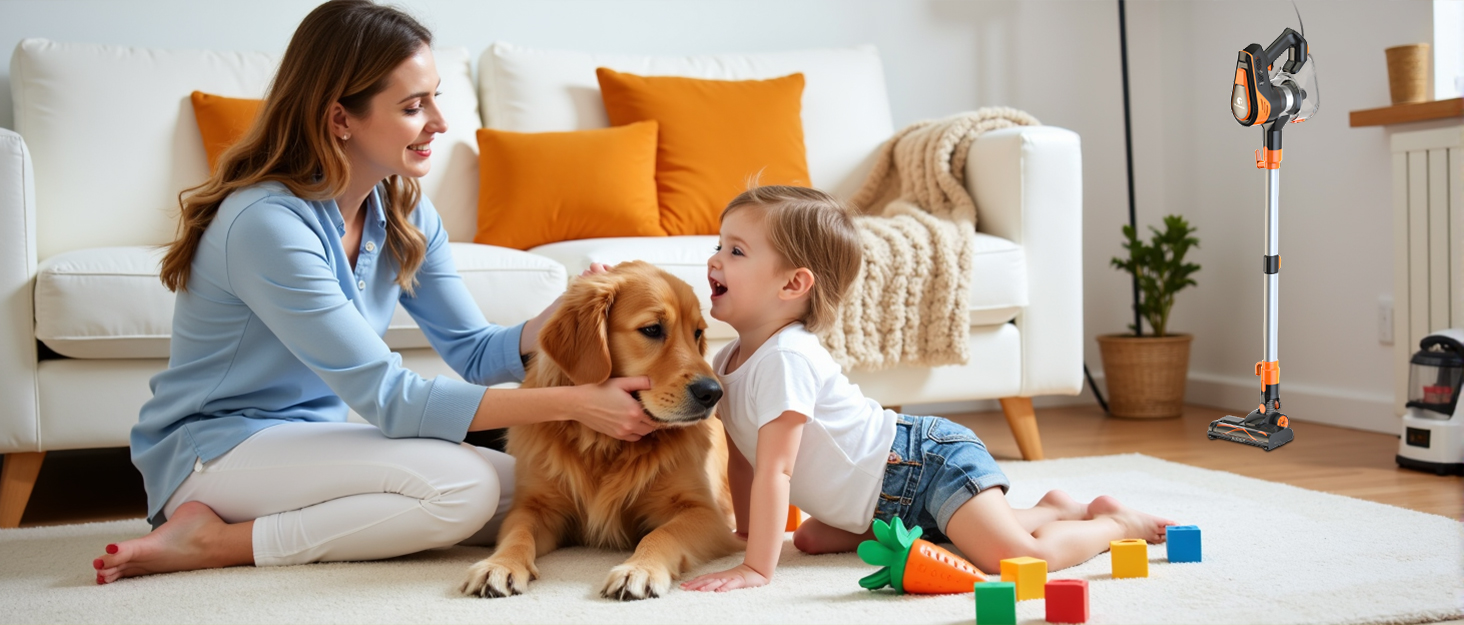 corded stick vacuum cleaner