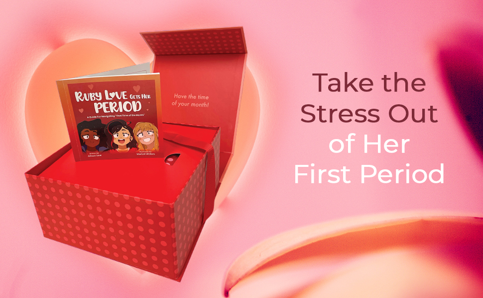 Ruby Love First Period Kit for Girls, WorryFree