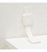 YEYA Upgraded No Drill Furniture Anchors for Baby Proofing, Anti-Tip Adjustable Straps, 2 Pack