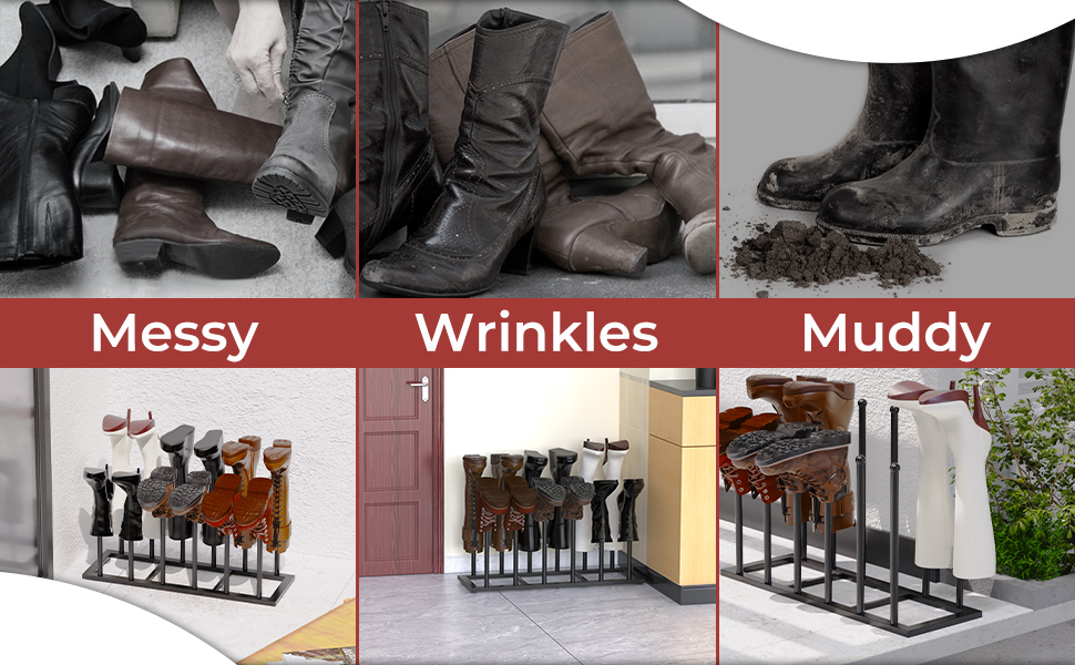 Boot Rack Organizer Tall Boots