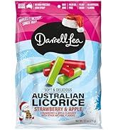 Darrell Lea Holiday Combo Soft Australian Licorice, Strawberry & Apple Flavored, Kosher, Non GMO,...