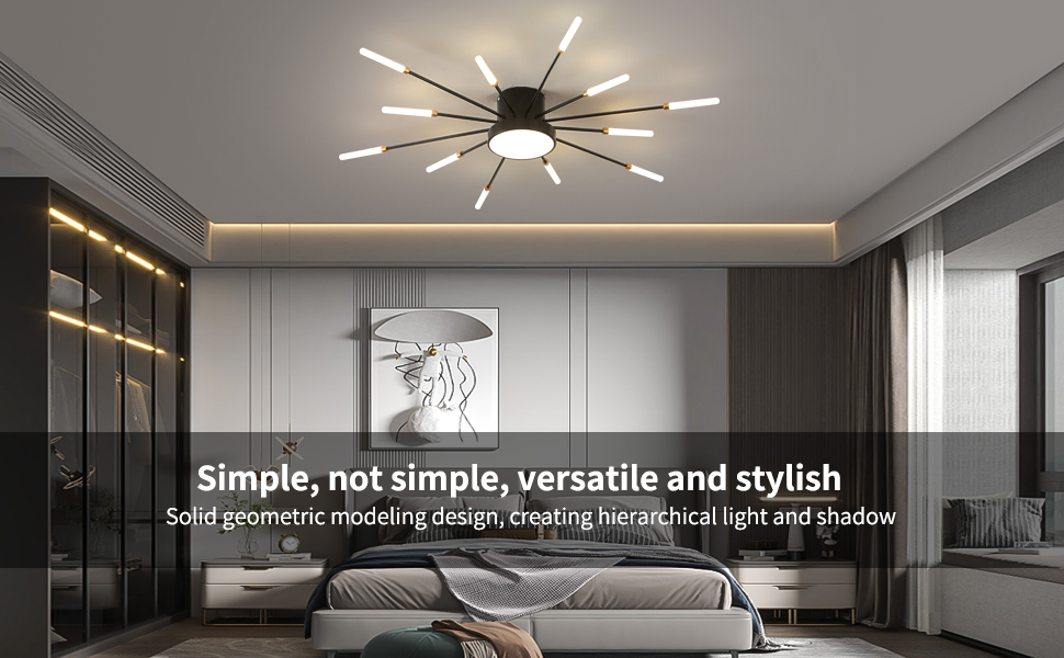 black dalight ceilng light
