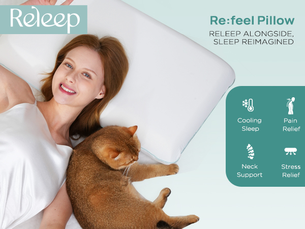 Soft Cooling Memory Foam Pillow