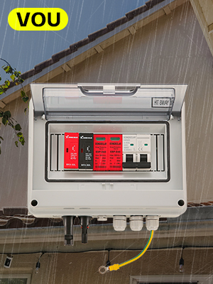 2 String Solar PV Combiner Box