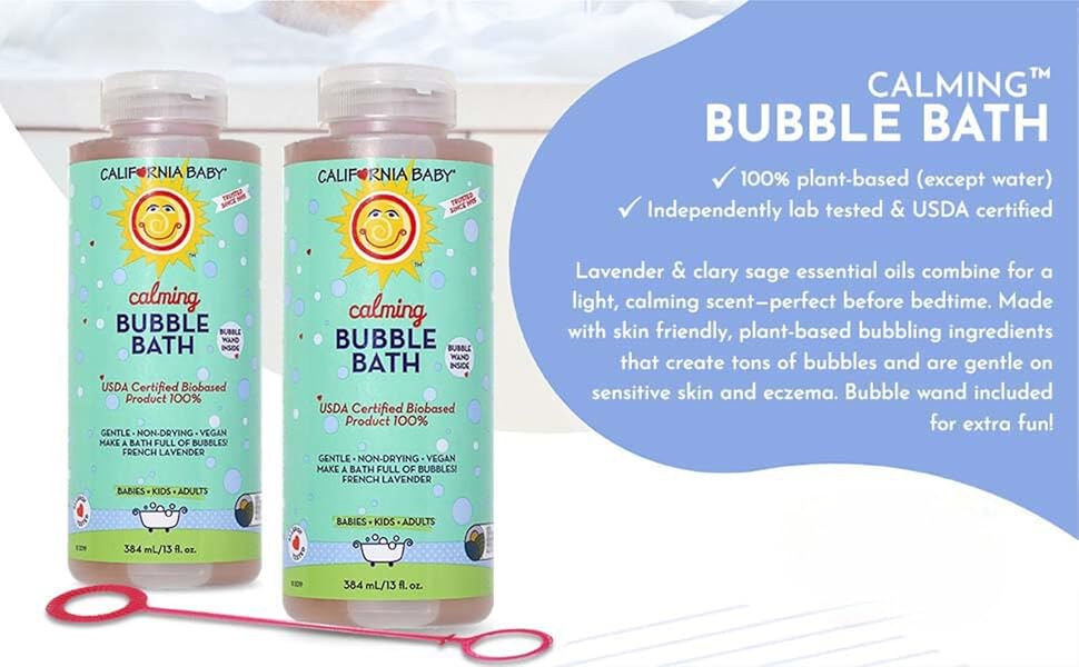 Calming bubble bath 13