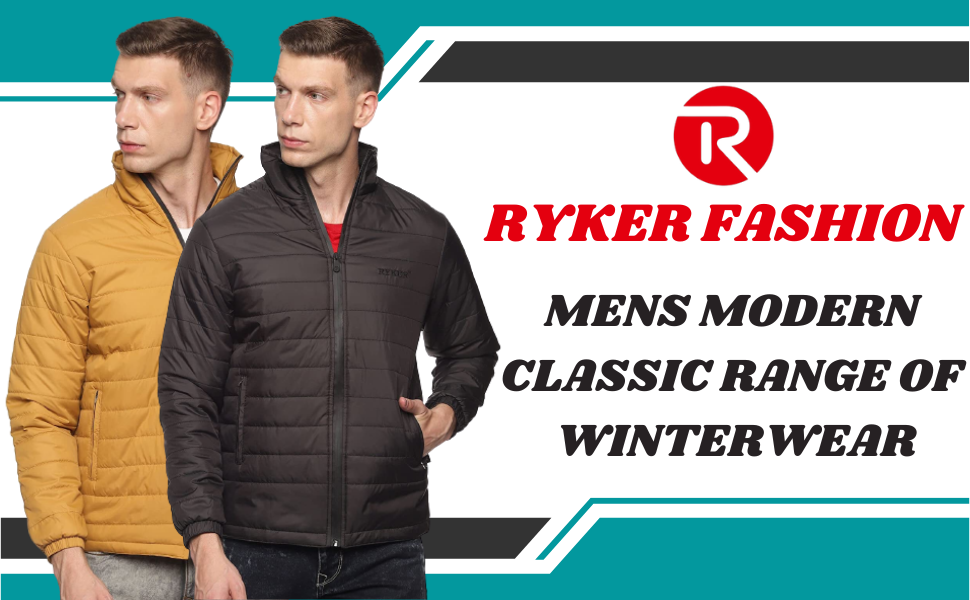 Ryker Solid Men's Quilted Bomber Jacket Regualr Fit