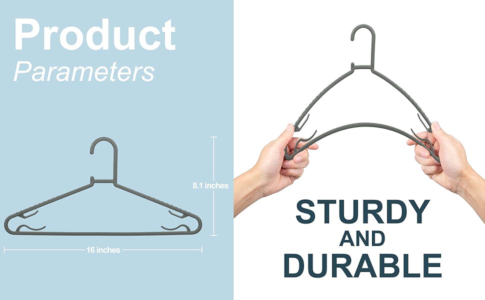 plastic hangers