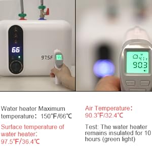 Energy saving water heater
