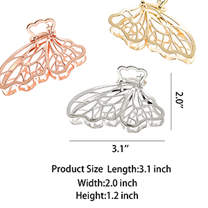 Metall große Haarklammern