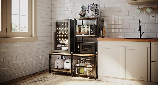 mini fridge stand