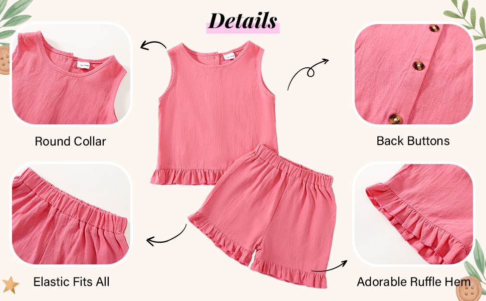 girls short set