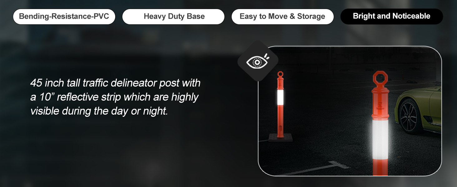 highly visible reflective strip
