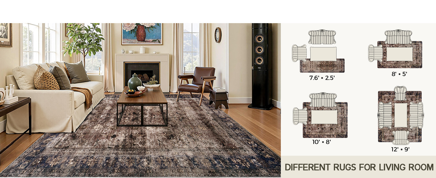SIZE FOR LIVING ROOM
