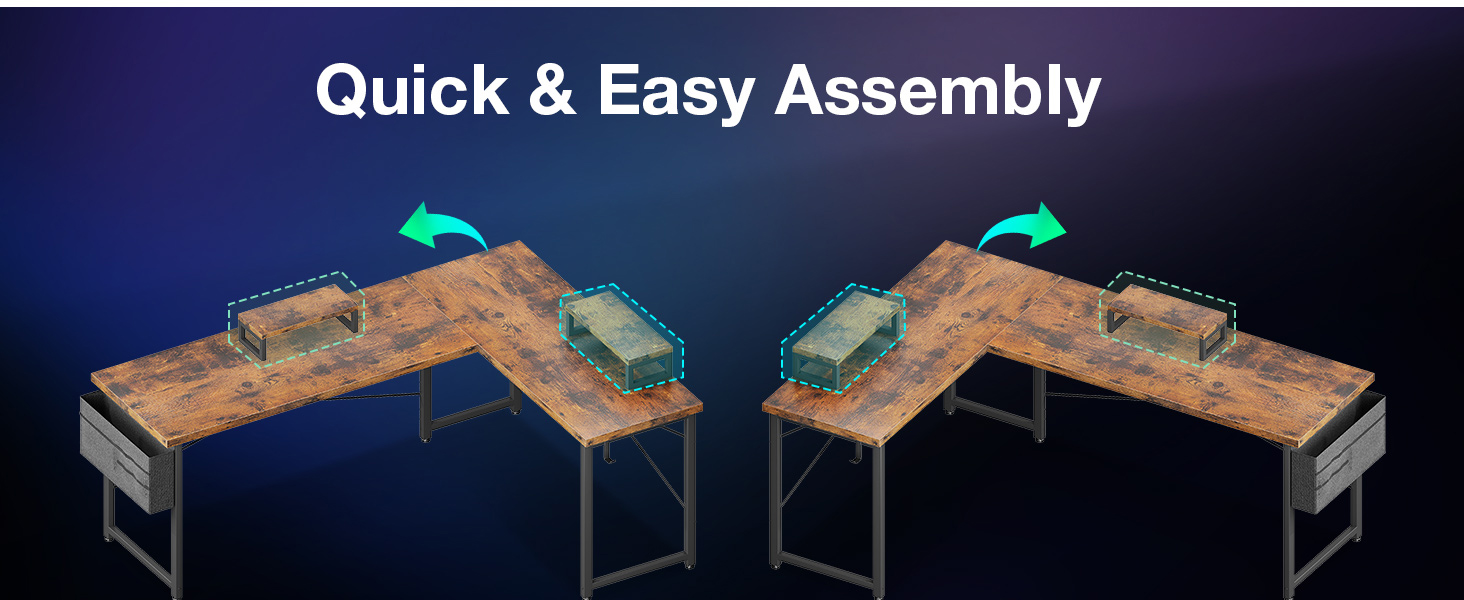 computer l desk