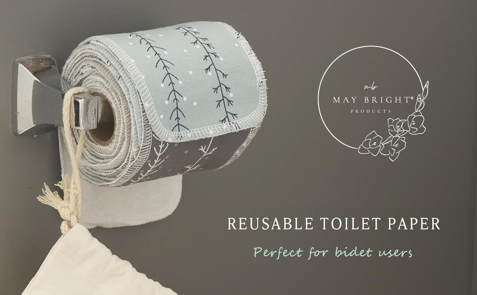reusable toilet paper washable