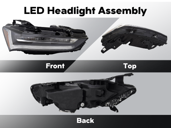 Amazon.com: ALLIGATOR AUTO LIGHTS Headlight Replacement for