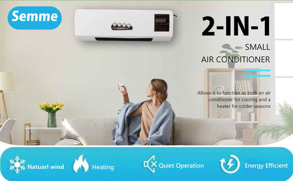 air conditioner wall through portable the mounted