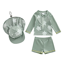 Kids Boys Rash Guard Swim Set