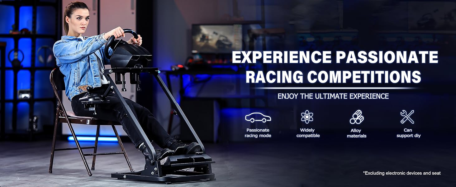 Racing simulator cockpit