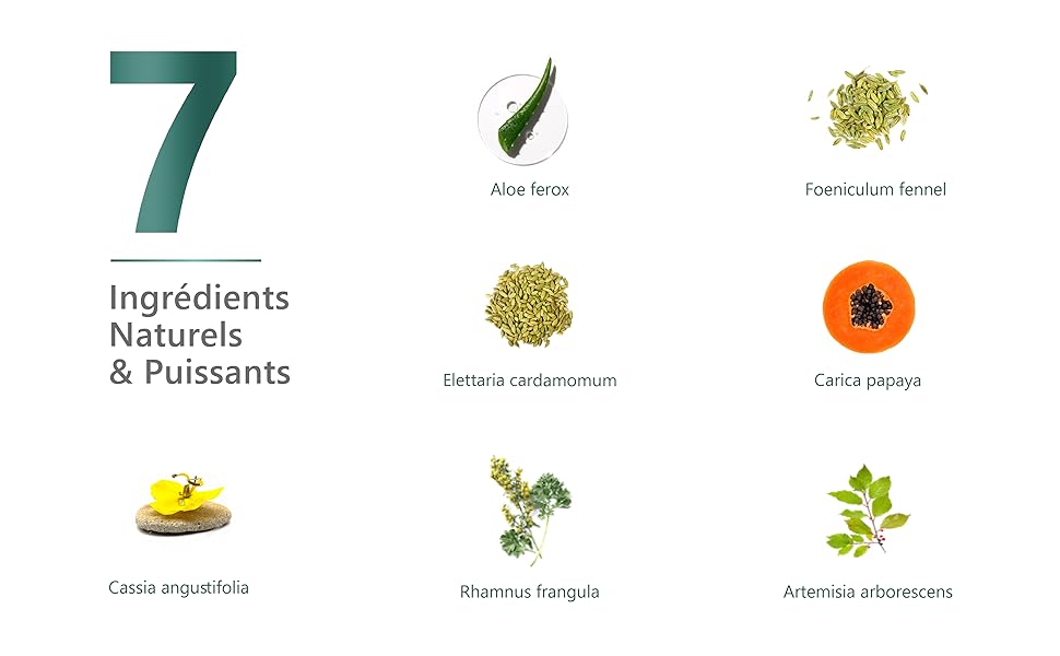 7 ingredients naturels