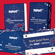 Tatort – Der Tagesabreißkalender 2022: Der offizielle Kalender zur