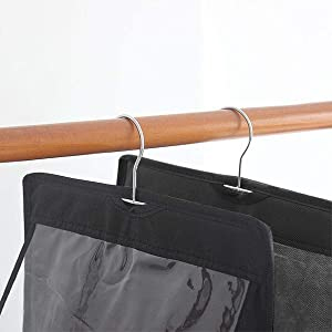 6 Pocket Foldable Hanging Purse Handbag Organizer