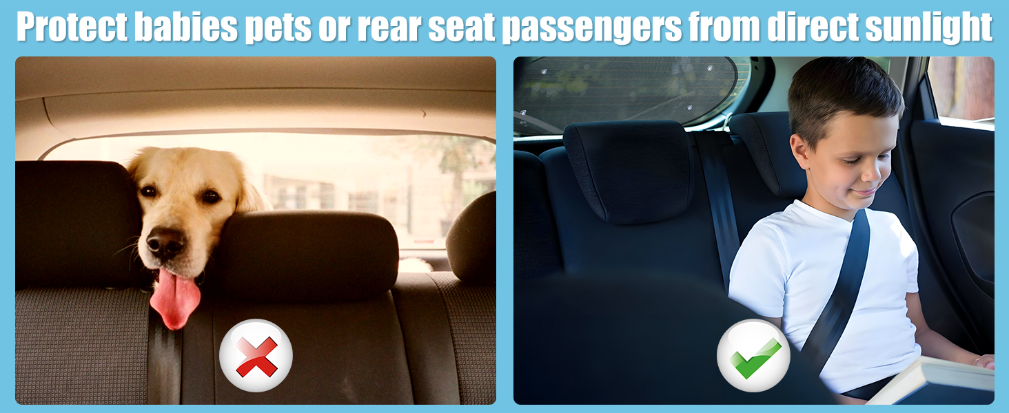 baby window shades for car
