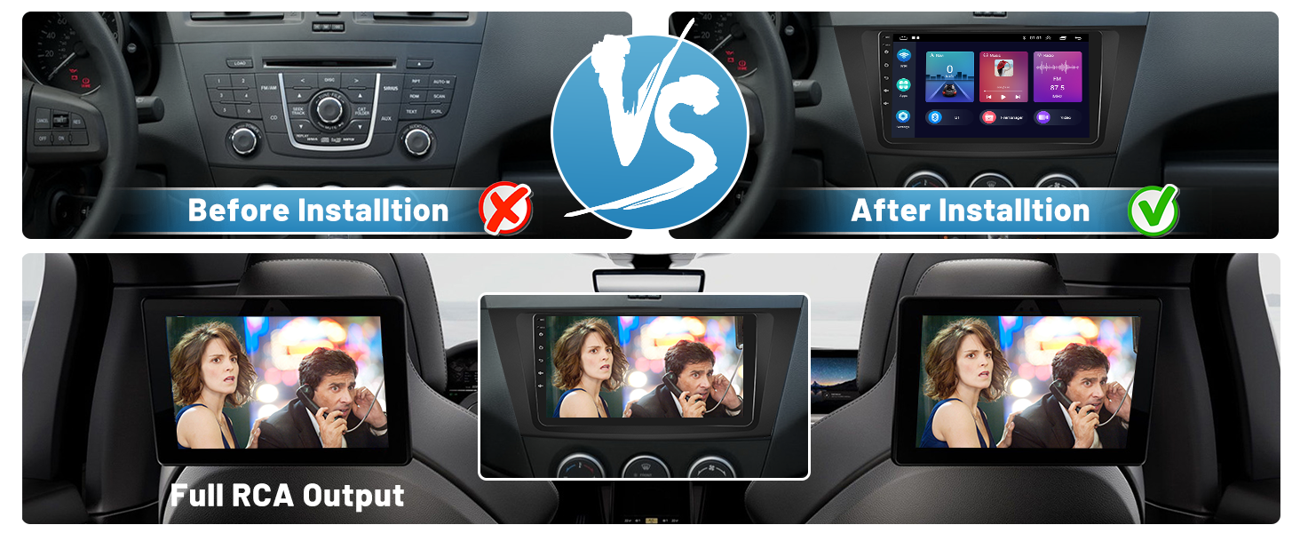 Autoradio Android 13 Hikity 10,1" Per Toyota Aygo/Peugeot 107/Citroen C1 - Wireless CarPlay, Bluetooth, GPS