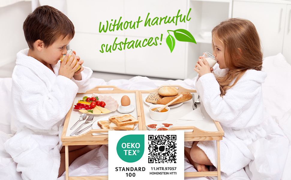 Eco no harmful substances children's bathrobe best for your children skin-friendly