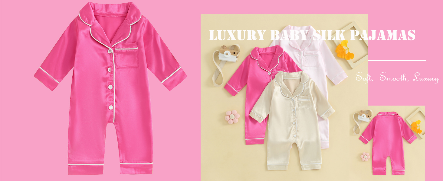 baby silk pajamas