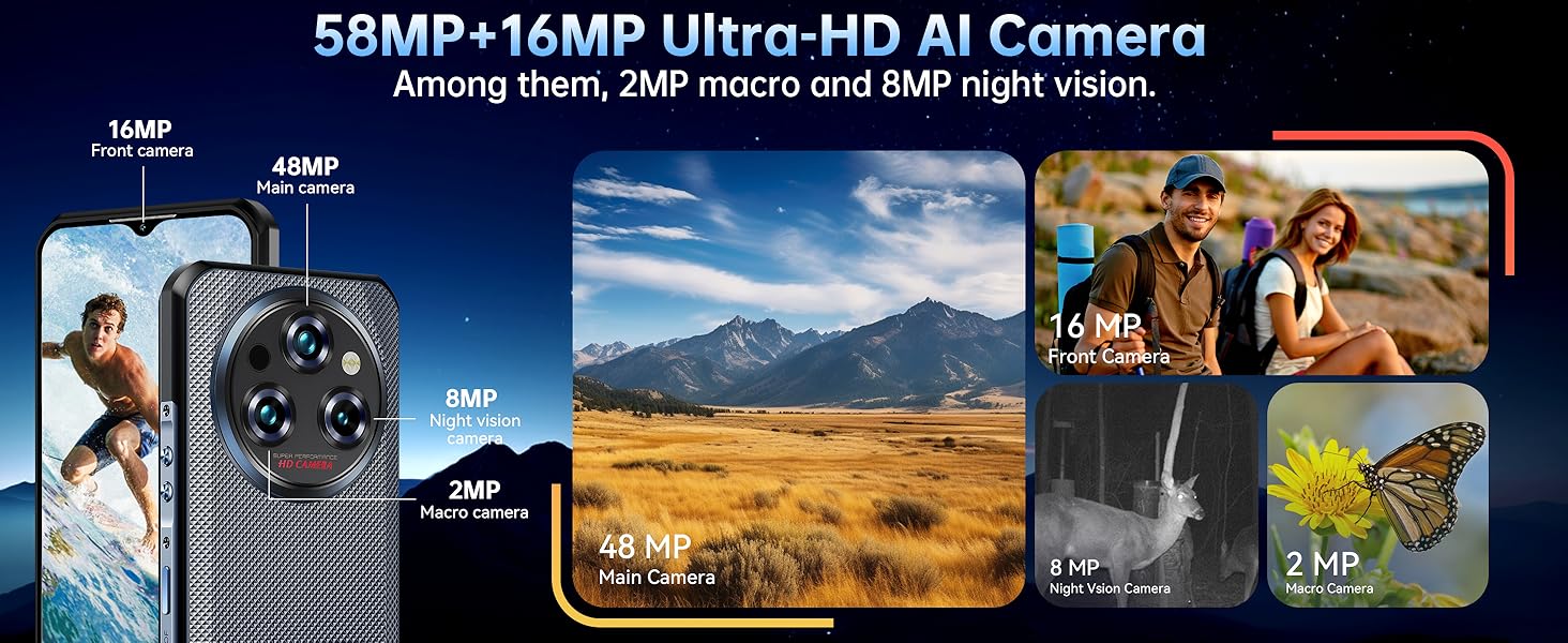 OUKITEL WP35S Rugged Smartphone