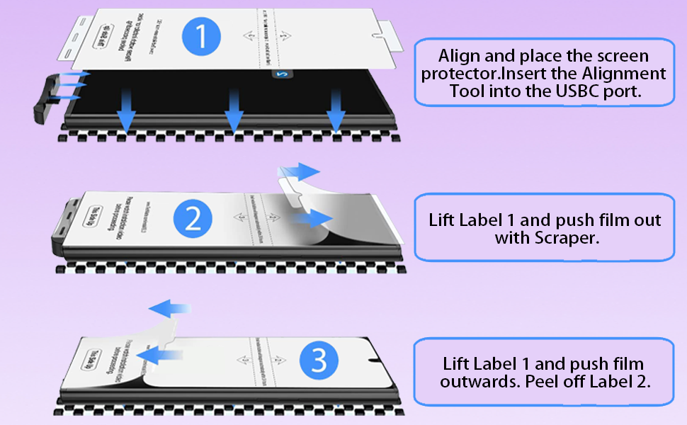 NBiefuny [2+2 Pack] for Samsung Galaxy S22 Ultra privacy