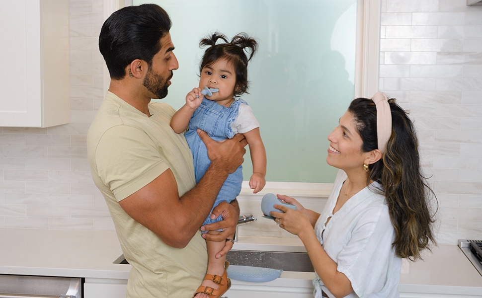 BooginHead baby led weaning blw utensils silicone suction baby bowl silicone baby bib blw spoon #blw