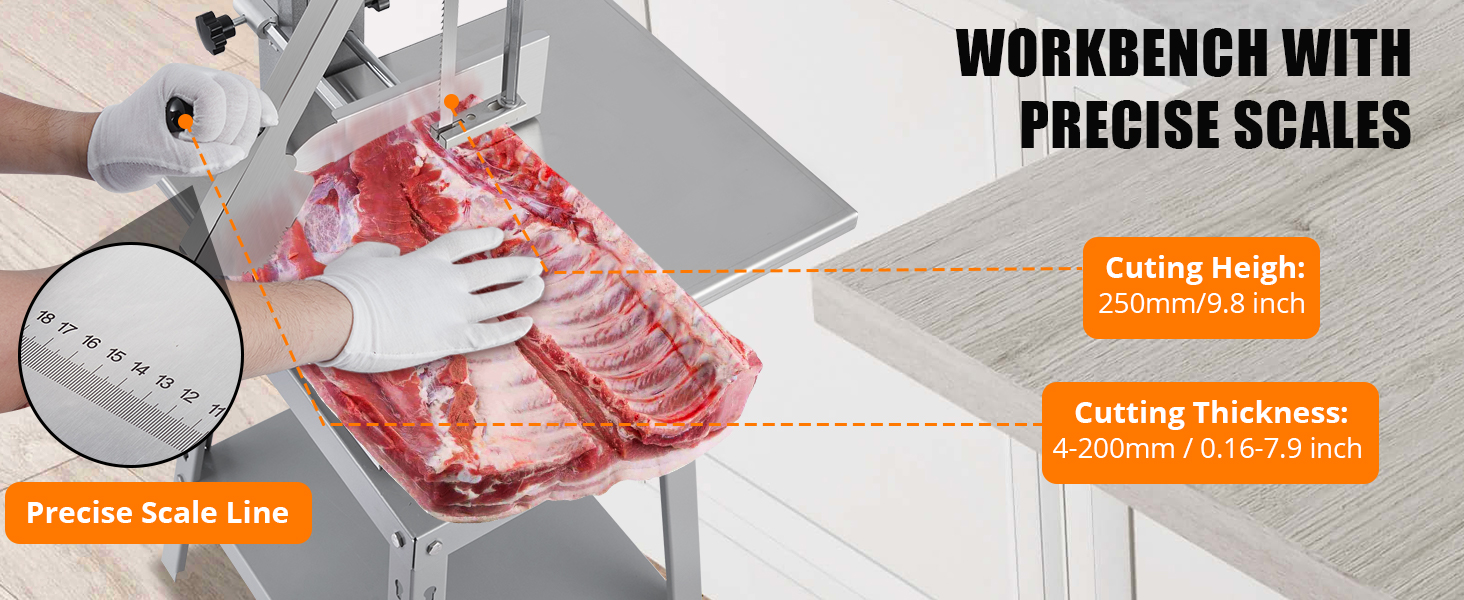 meat cutting bandsaw machine