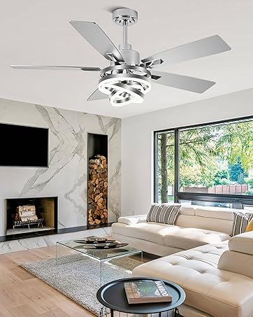 Amazon.com: Dawn Whisper Modern 72 Inch Large Ceiling Fans