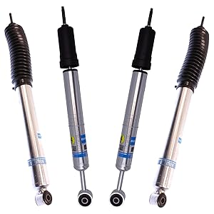 Front and rear shock absorbers