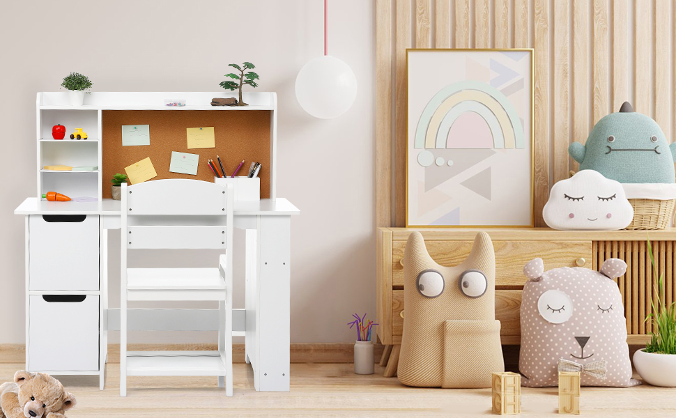 Kids Desk and Chair Set