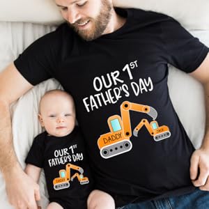 Excavator matching shirts
