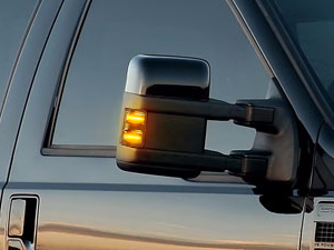 Side Mirror Marker Light Switchback Amber Turn Signals Light White Parking Light