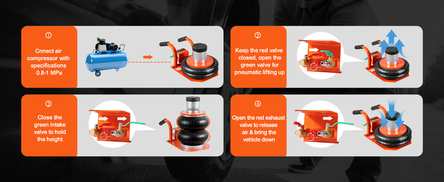 air bag jack lift