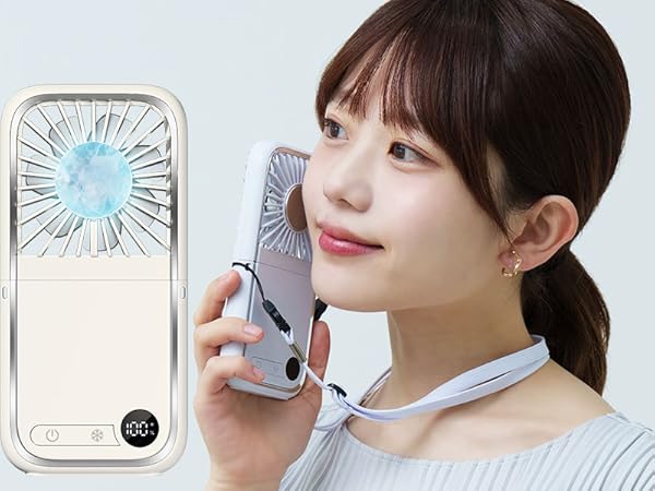 ike　ファンモバイル96 Amazon | LaFuture ハンディファン 冷却プレート付き 首掛け