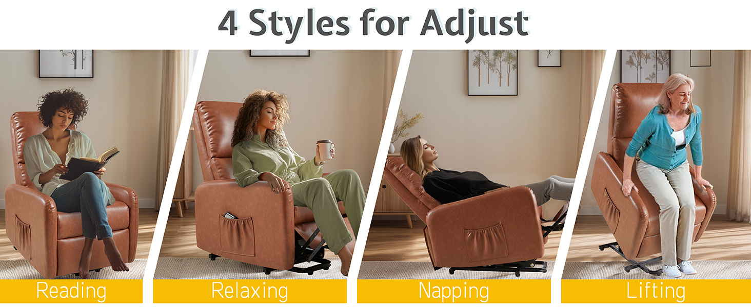 Jocisland Modern Electric Power Lift Chair for Adults