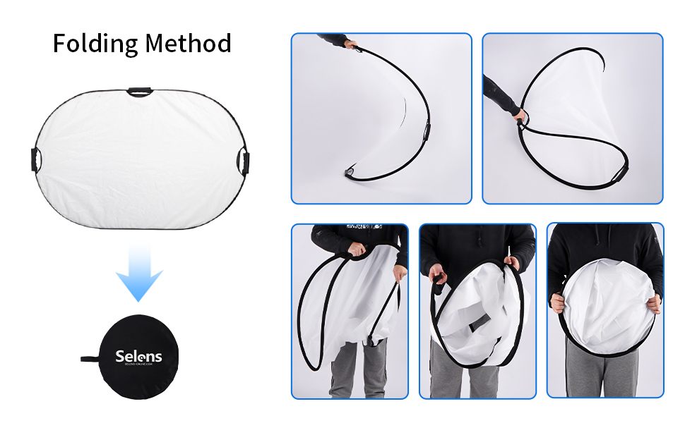 Selens Photography Reflector Stand kit, 24x36 inches 5 in