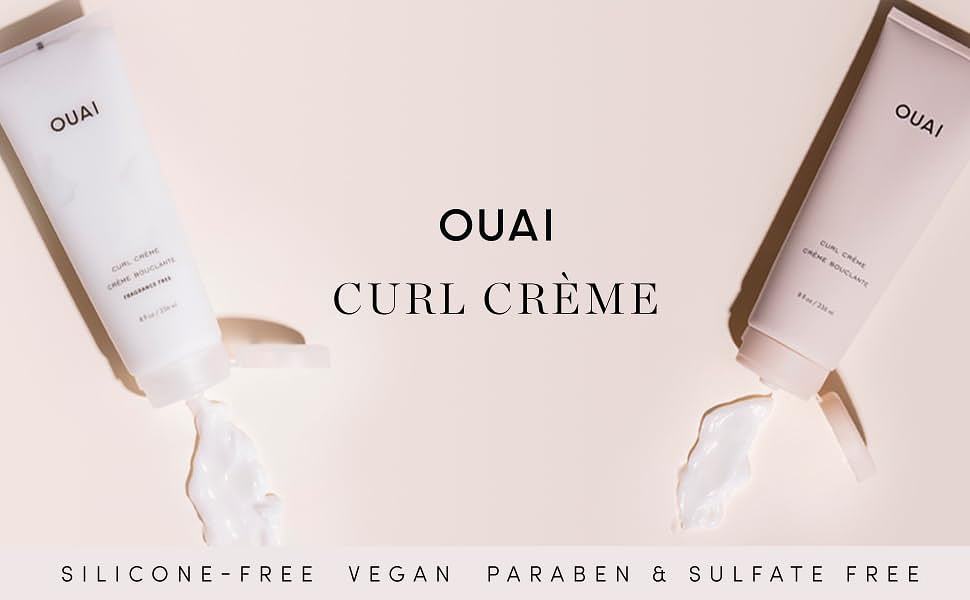 OUAI Curl Crème, The Universal Crème for All Curl Types, North Bondi