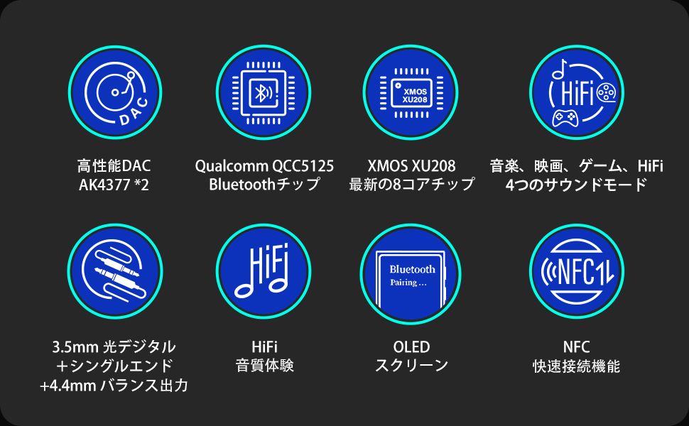 人気商品！！ ikko ITB03 ポータブル ヘッドホンアンプ Bluetooth