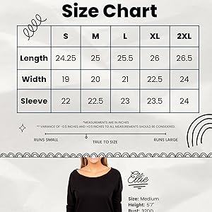 sqs size chart