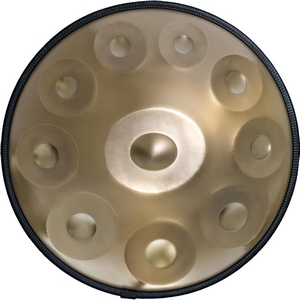 Amazon | ハンドパン d マイナー 打楽器（ゴールド - 432hz - 10音