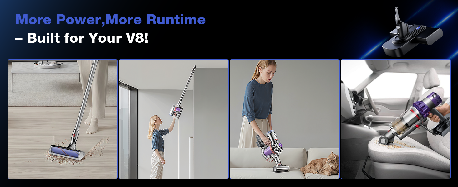 dyson v8 battery replacement