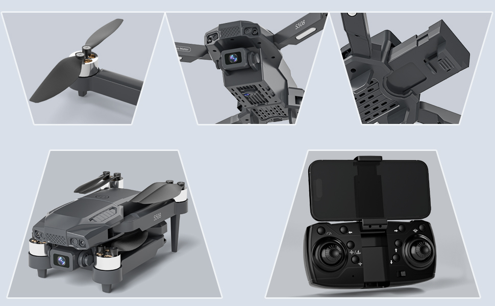 S508 Drone with Camera 720P HD FPV Foldable Drone for