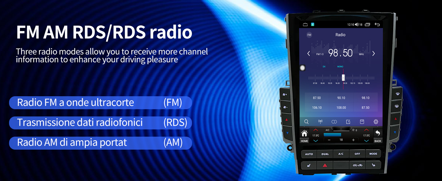 Radio Infiniti Q50